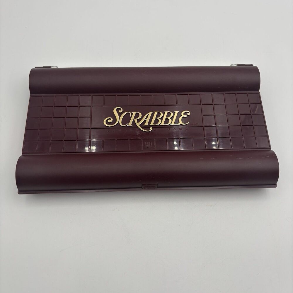 Milton Bradley Scrabble Deluxe Travel Edition 1990 4121 Sealed Tiles Vintage